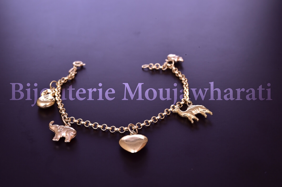 Bracelet Or jaune 18 carats